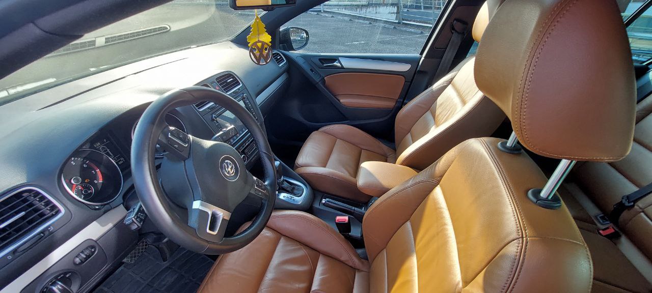 My first car was MK6. It was a nice black one with a rare brown leather interior and 1.4 TSI DSG. Loved that car, even though there were some issues with the gearbox.