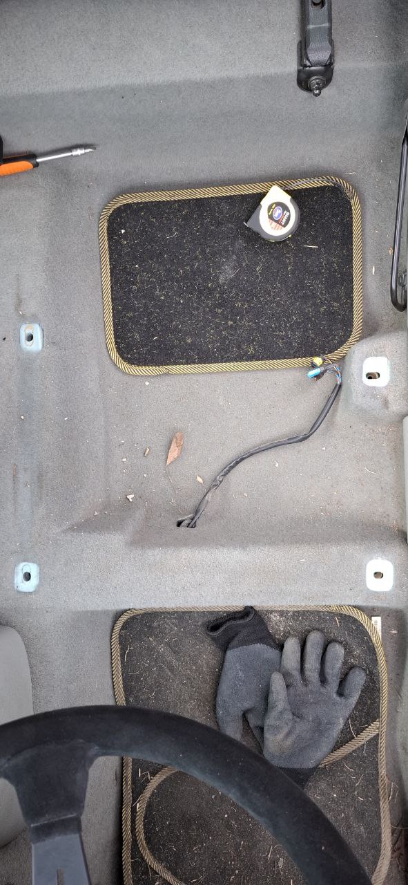 Today I lifted a car and removed the driver seat to make some measurements for a bucket seat which I bought yesterday. Need to make an adapter plate for factory mounds and should be fine.