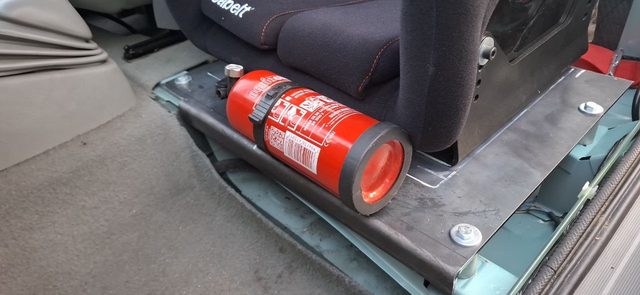 Extinguishers are on place now