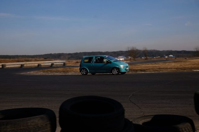 The first track day in the season. It's much better with the new steering wheel. Can't wait to install a bucket seat and semi-slicks.